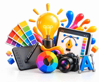 Creative Branding and Graphic Design - Visual Identity and UI/UX